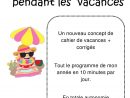 Résultat De Recherche D'images Pour &quot;exercices De Français dedans Carnet De Vacances À Imprimer