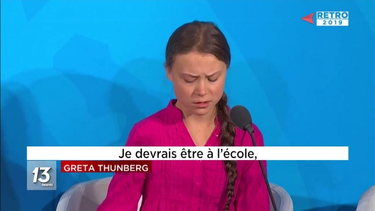 Rétro 2019 : Greta Thunberg – 23/12/2019 encequiconcerne Jeux De Catastrophe Naturel Gratuit