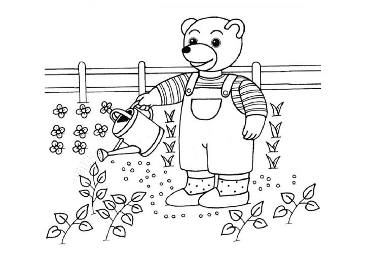 Retrouvez Petit Ours Brun Dans Ces Images À Imprimer Et À serapportantà Coloriage De Petit Ours Brun