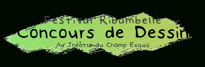 Ribambelle 2020 : Concours De Dessin – Théâtre Du Champ Exquis pour Dessin Theatre