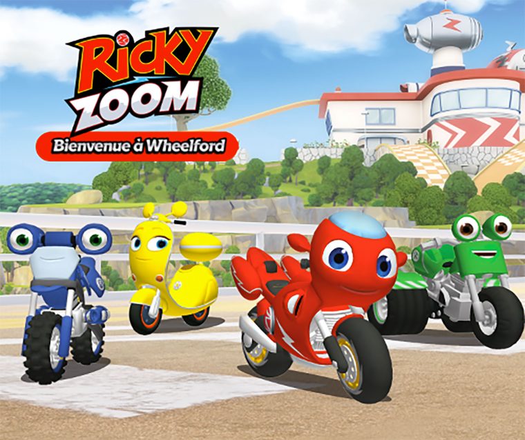 Ricky Zoom : Bienvenue À Wheelford, Une App Gratuite Pour dedans Jeux Moto En Ligne Gratuit