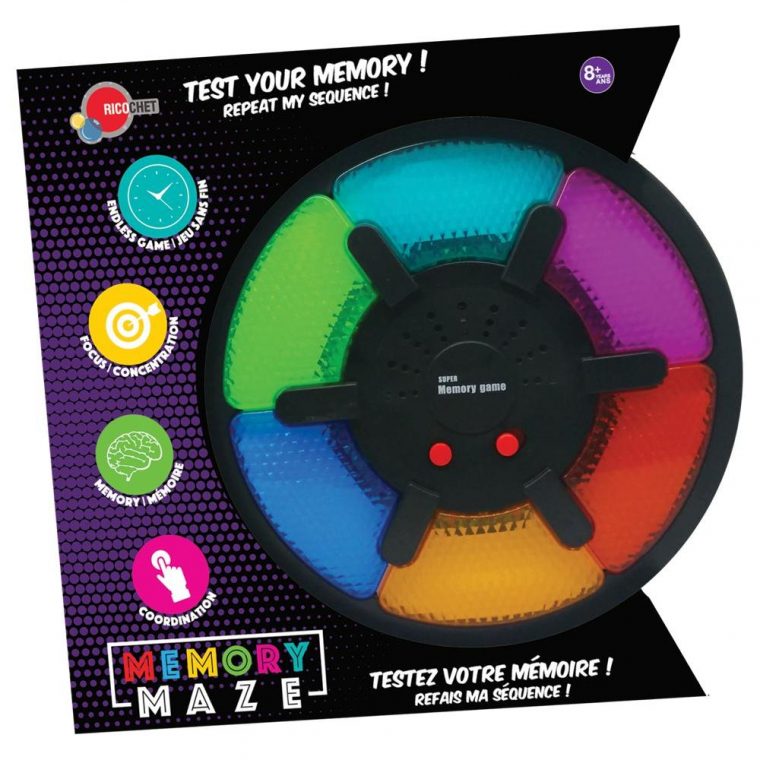 Ricochet – Jeu De Mémoire Électronique Memory Maze Jumbo | Monsite dedans Ricochet Jeu