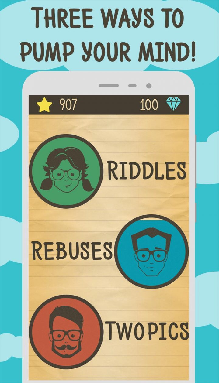 Riddles, Rebus Puzzles And Two Pics Pour Android concernant Jeux Rebus