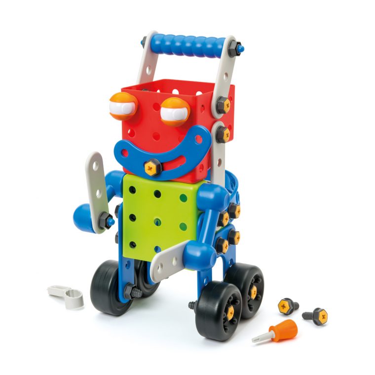 Robot Build It Géant 81 Pièces concernant Jeux Pour Enfant 7 Ans