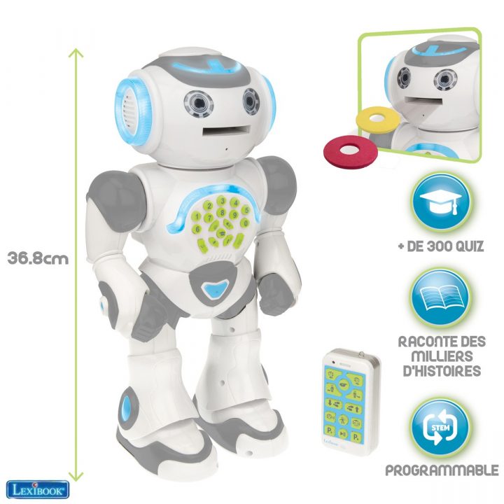 Robot Éducatif & Programmable Powerman® Max tout Logiciel Éducatif En Ligne