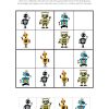 Robot Sudoku Puzzles {Free Printables} | Robot pour Jeux De Puzzle Pour Enfan Gratuit