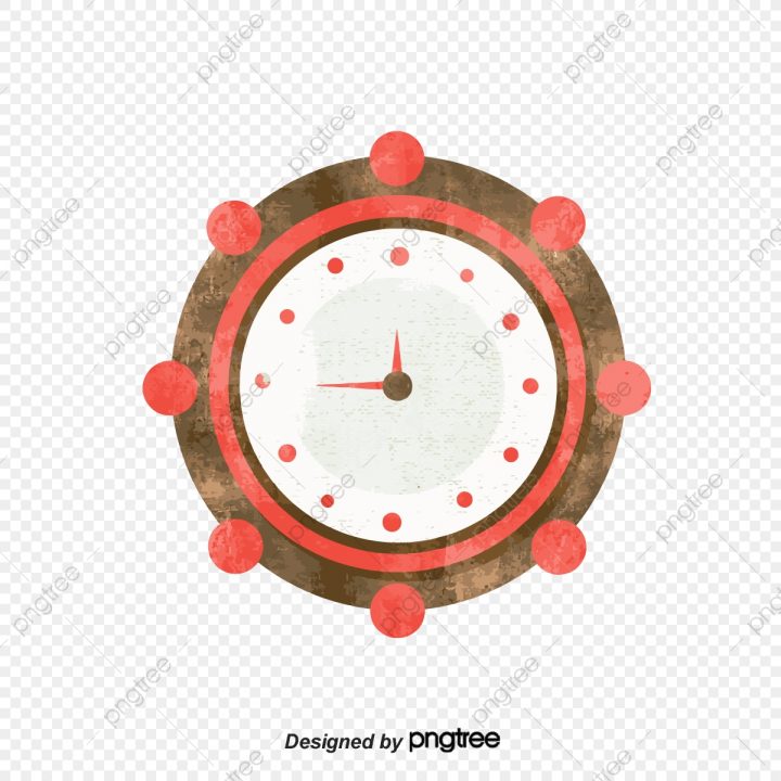 Rouge De Dessin D'horloge, Horloge, Le Dessin De L'horloge pour Dessin D Horloge