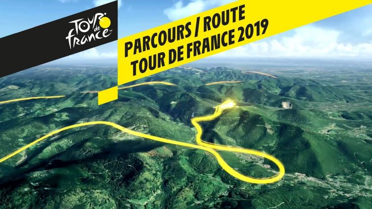 Route In 3D – Tour De France 2019 intérieur Mappe De France