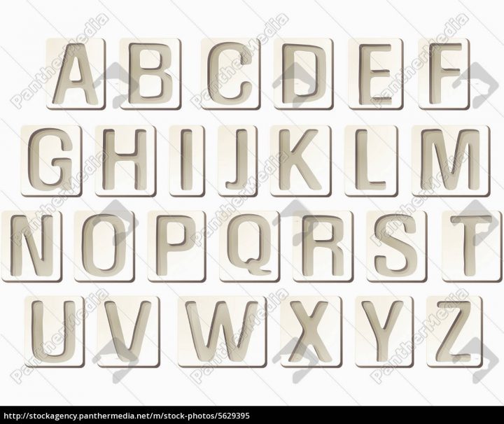 Royalty Free Image 5629395 – 201106Tongro Text Western Script Alphabet  Frame Capital Letter intérieur Alphabet En Script