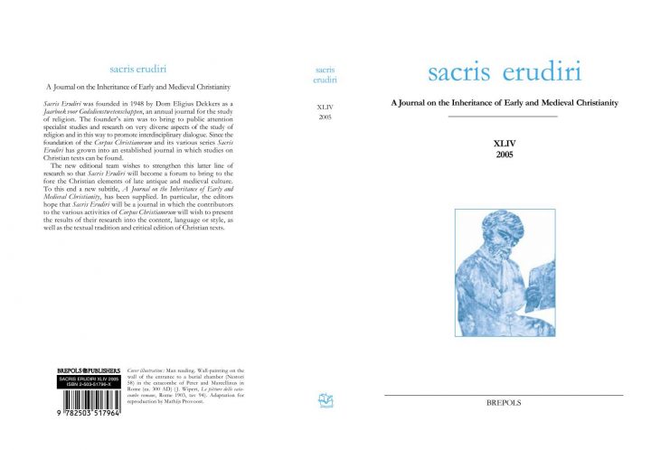 Sacris Erudiri Volume 44 2005 By Mediaevii Studiosus – Issuu dedans Argent Factice À Imprimer