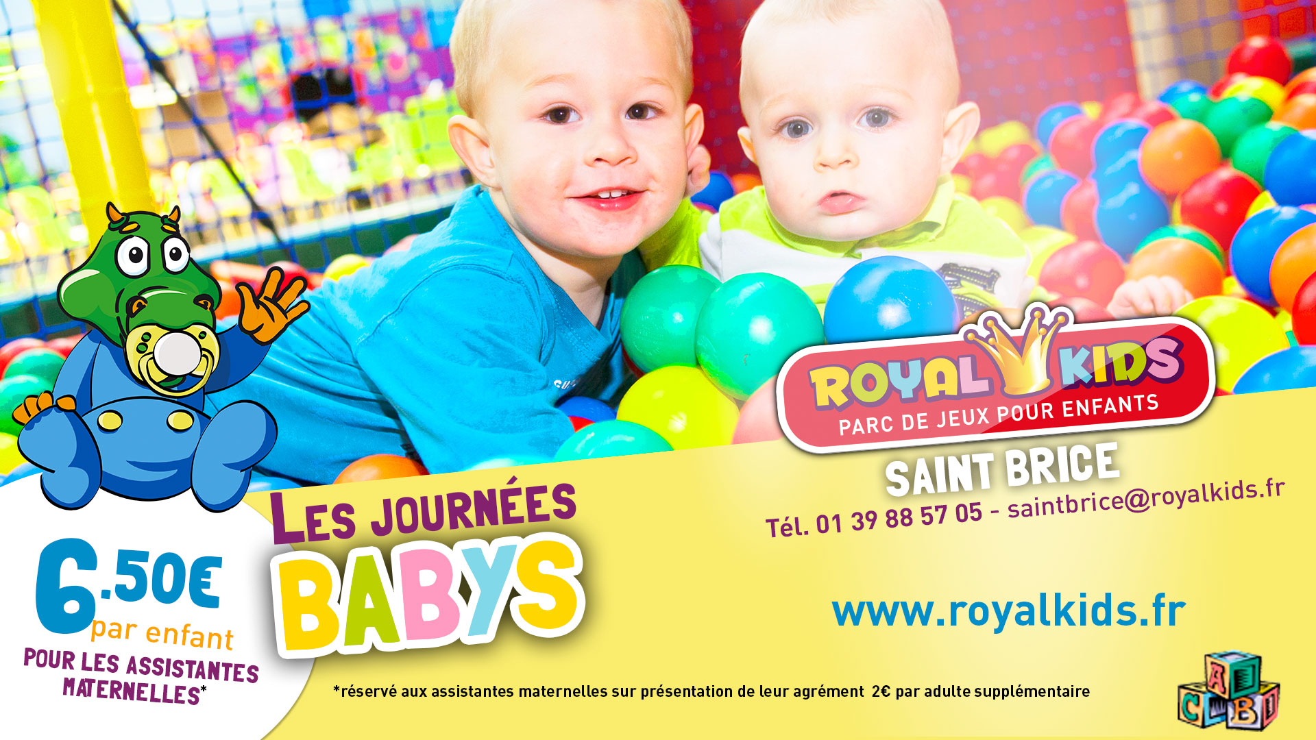 Saint Brice Sous Foret | Royal Kids dedans Jeux Enfant Maternelle