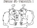 Saint-Valentin - Coloriage À Offrir - Icalendrier tout Dessin Pour La Saint Valentin