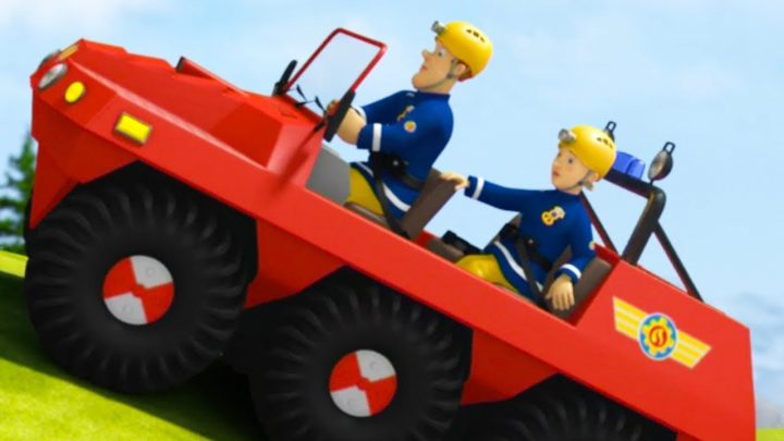 Sam Le Pompier | Le Véhicule Tout Terrain | Dessin Animé Pour Enfants |  Wildbrain dedans Sam Le Tracteur Dessin Anime