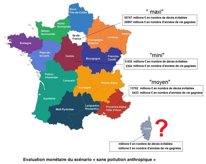 Santé, Espérance De Vie Et Décès: Le Ministère De La Santé N intérieur Carte Région France 2017