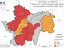 Saône Et Loire | Sécheresse : La Moitié Du Département Passe concernant Carte De France Avec Départements Et Préfectures