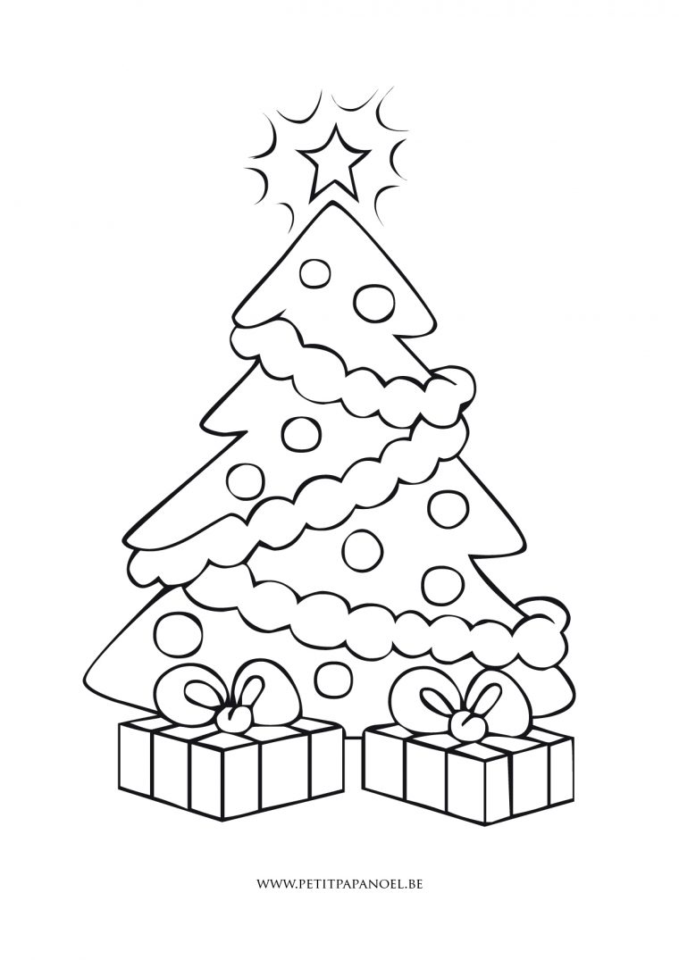 Sapin De Noël #39 (Objets) – Coloriages À Imprimer destiné Coloriage De Sapin De Noel A Imprimer Gratuit