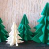 Sapin De Noël En Origami, Pliage Papier [Video] à Decoupage Papier Facile