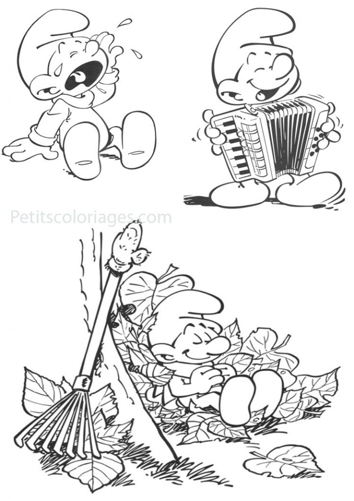 Schtroumpfs #162 (Cartoons) – Printable Coloring Pages serapportantà Schtroumpf À Colorier