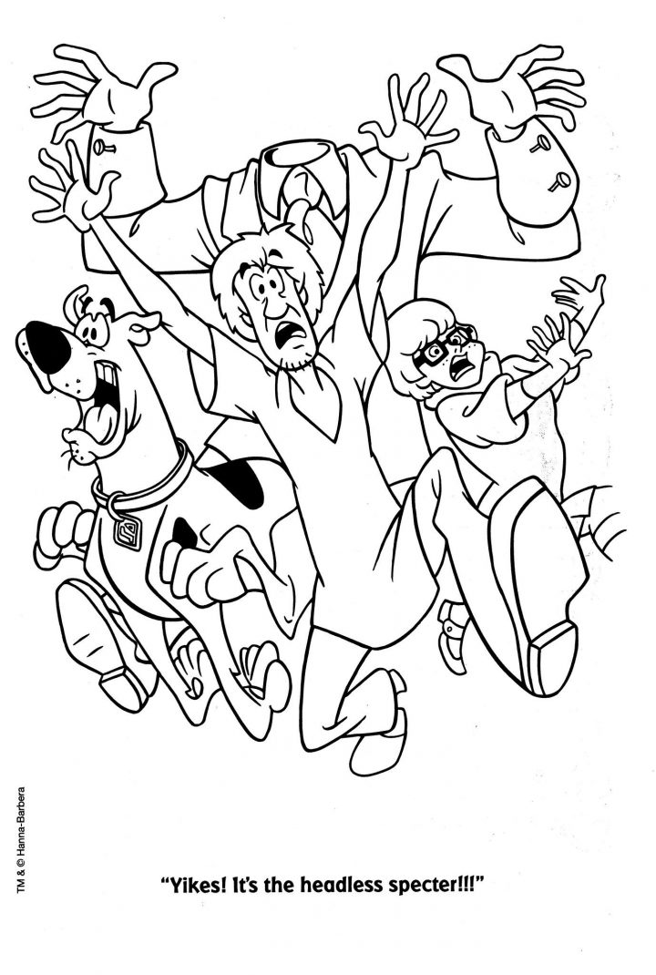 Scooby Doo – (23) | Scooby Doo Coloring Pages, Cartoon pour Scooby Doo À Colorier