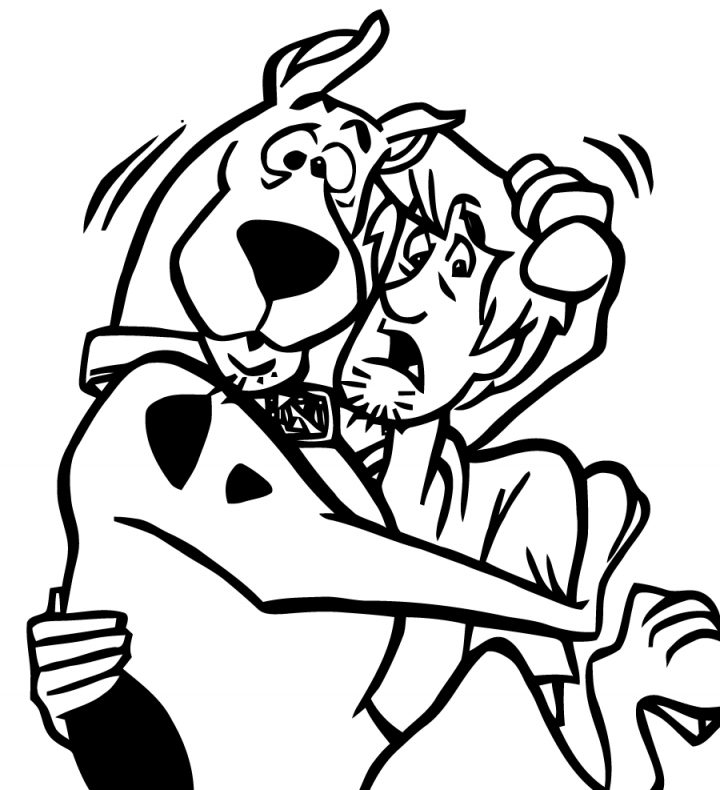 Scooby Doo #296 (Dessins Animés) – Coloriages À Imprimer à Scooby Doo À Colorier