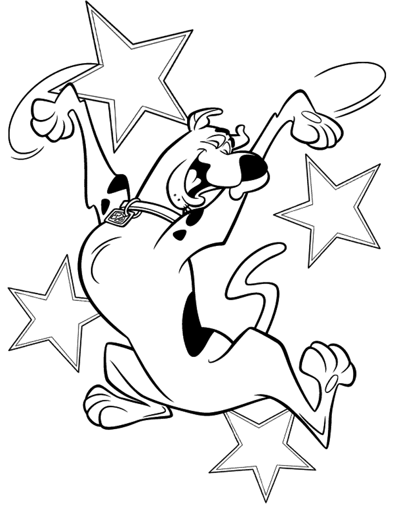 Scooby Doo #309 (Dessins Animés) – Coloriages À Imprimer avec Scooby Doo À Colorier