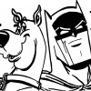 Scooby Doo And Batman Coloring Pages destiné Scooby Doo À Colorier