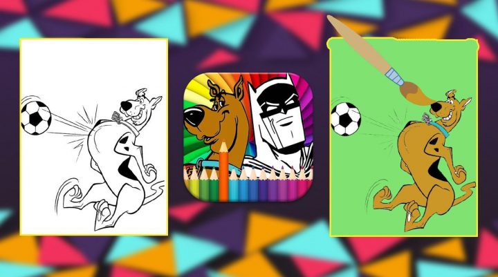 Scooby Doo Coloring Book Pour Android – Téléchargez L'apk avec Scooby Doo À Colorier