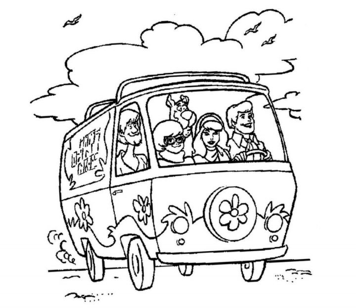 Scooby Doo To Download – Scooby Doo Kids Coloring Pages encequiconcerne Scooby Doo À Colorier