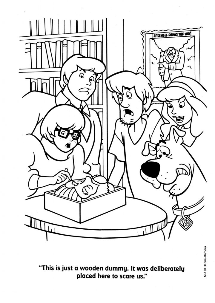 Scooby Doo Worksheets Kindergarten | Printable Worksheets dedans Scooby Doo À Colorier