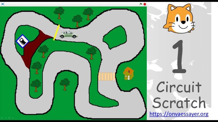 Scratch : Circuit De Voiture (Tuto) concernant Jeux De Parcours De Voiture