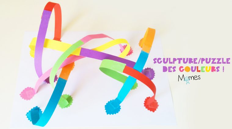 Sculpture De Papier : Les Couleurs – Momes concernant Activité Pour Apprendre Les Couleurs