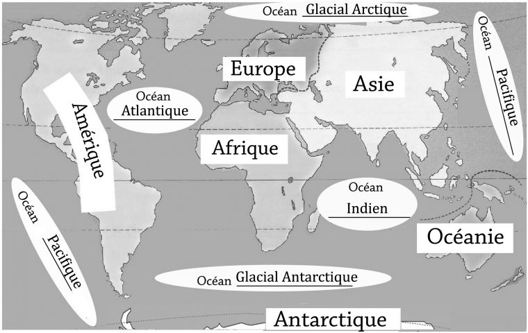 Se Repérer Sur La Terre. – Le Blog Du Maître :) encequiconcerne Carte Europe Vierge À Compléter En Ligne