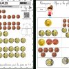 Sequence Monnaie : Ateliers - Exercices - Mémos • Recreatisse intérieur Pièces Et Billets En Euros À Imprimer