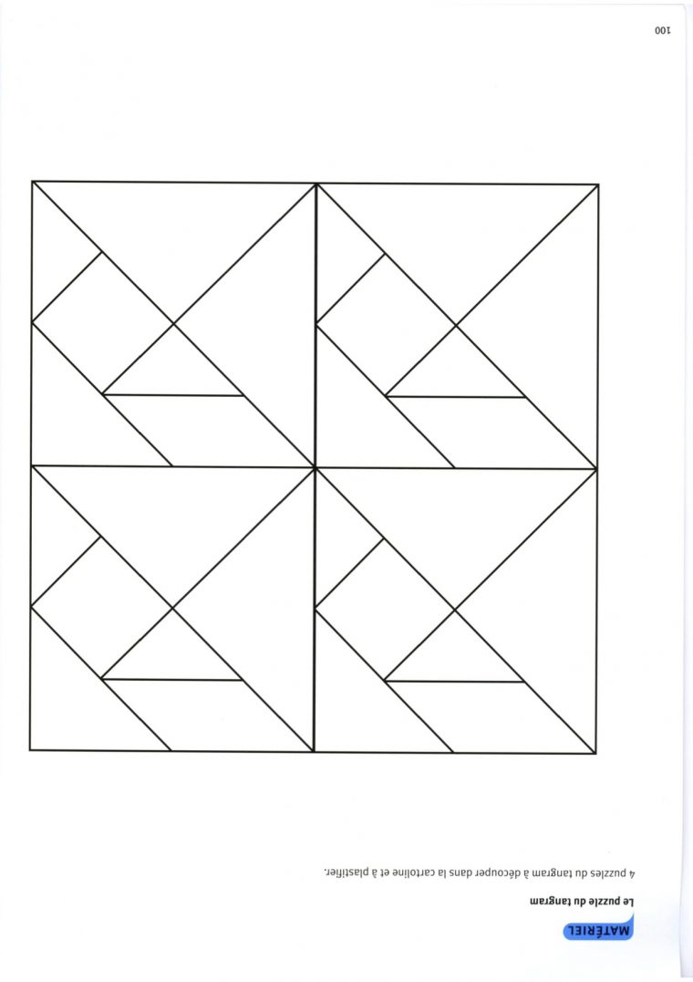 Séquence Sur Les Tangram Gs – La Classe De Luccia ! concernant Jeu De Tangram À Imprimer