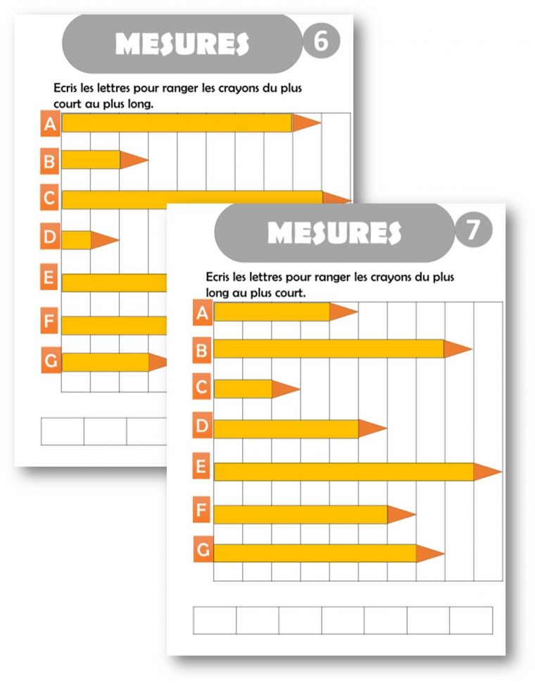 Séquences Activités : Mesures De Longueur | Mesure De encequiconcerne Jeux Educatif Gs