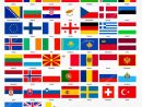 Set Of Flags Of All Countries Of Europe — Stock Vector concernant Tout Les Pays D Europe
