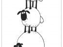 Shaun Le Mouton Jeux De Coloriage En Ligne à Photo De Mouton A Imprimer