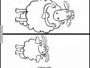 Shaun Le Mouton Jeux De Trouver Les Différences À Imprimer 9 intérieur Photo De Mouton A Imprimer