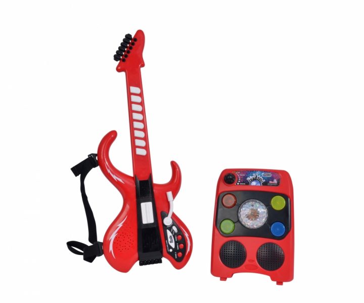 Simba 106834251 My Music World Disco Guitare Avec serapportantà Jeu Des Instruments De Musique