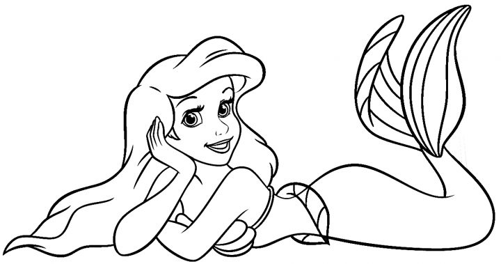 Sirène #10 (Personnages) – Coloriages À Imprimer encequiconcerne Personnage A Colorier