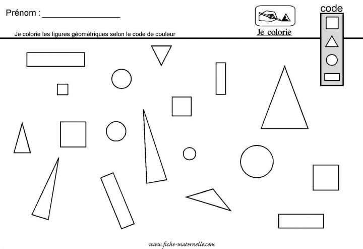 Site Maternelle : Géométrie En Grande Section Et Moyenne Section serapportantà Les Formes Geometrique