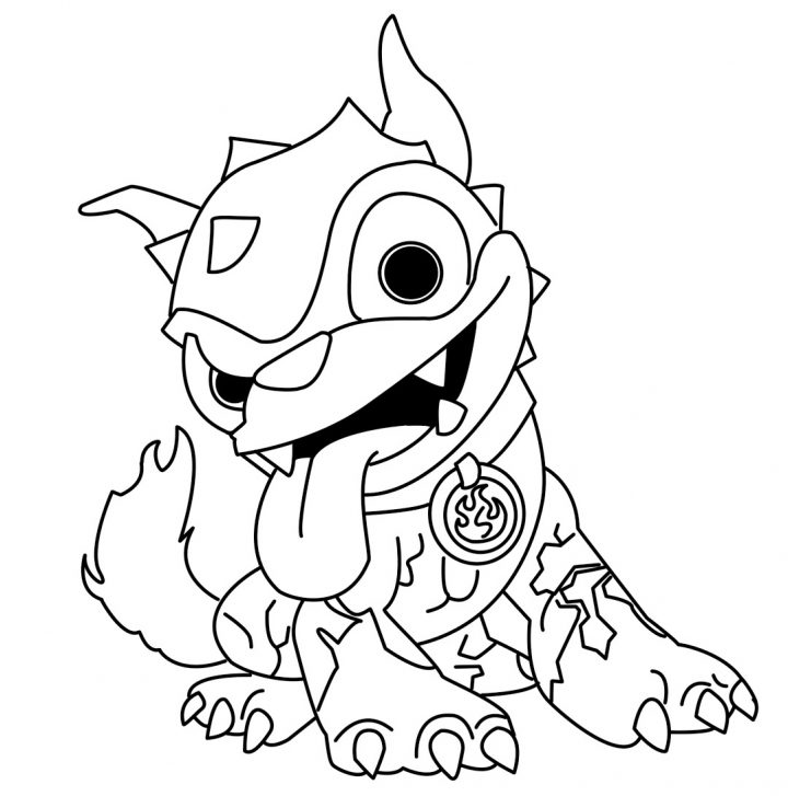 Skylanders #54 (Dessins Animés) – Coloriages À Imprimer destiné Dessin De Skylanders