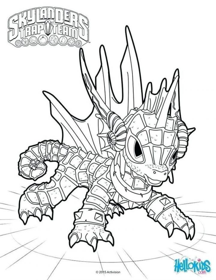 Skylanders Coloring Pages | Coloriage, Livre De Couleur Et concernant Dessin De Skylanders