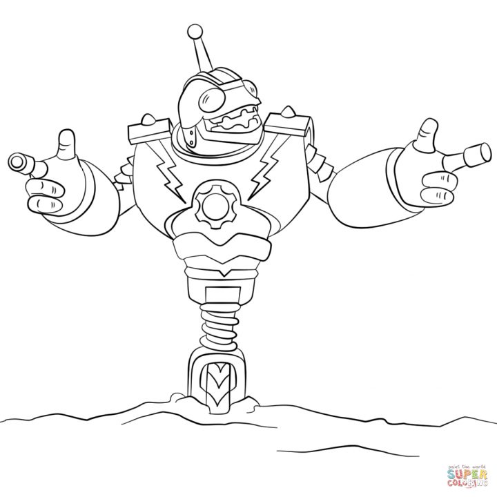 Skylanders Giants Tree Rex Coloring Pages – Kaigobank tout Dessin De Skylanders