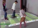 Sol Interactif Et Tactile Avec Jeux Pour Les Enfants Dans Un Restaurant à Jeu Interactif Enfant