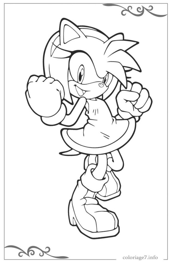 Sonic X Jeux De Coloriage En Ligne dedans Dessin À Colorier En Ligne Gratuit