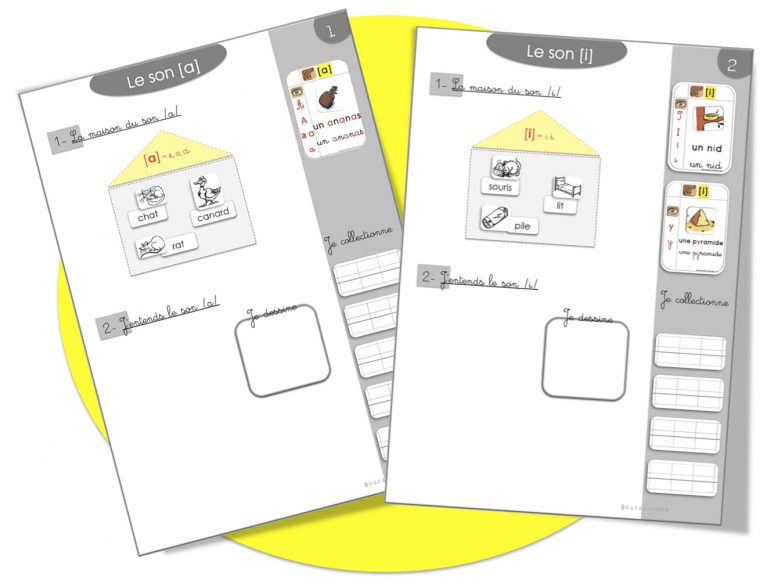 Sons Grande Section Et Cp | Bout De Gomme encequiconcerne Cahier De Vacances Moyenne Section A Imprimer