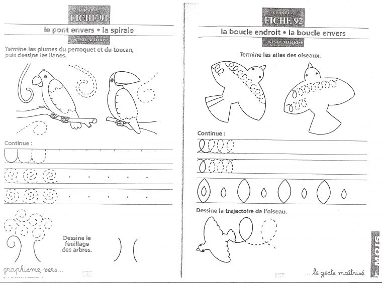 Soutien Ecriture Ce1 – Chez Maliluno concernant Exercice Graphisme Cp