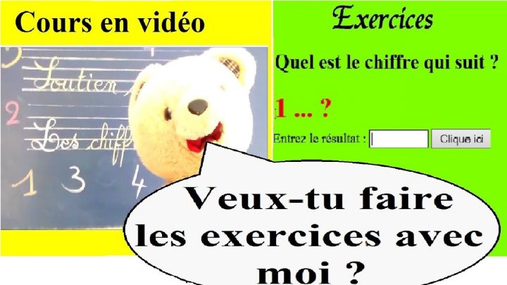 Soutien Scolaire Maternelle Maths En Ligne : Compter De 0 À 5 dedans Exercices Maternelle Grande Section En Ligne Gratuit