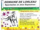 Spectacles Et Jeux Équestres Au Domaine De Lorleau concernant Jeux De Parcours Gratuit